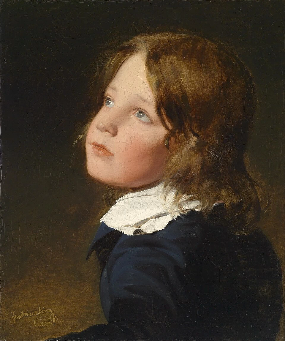 Ritratto di Joseph Amerling da ragazzo nel 1830